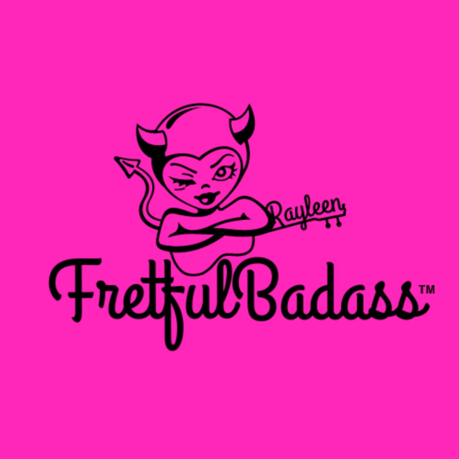 Fretful Badass Logo